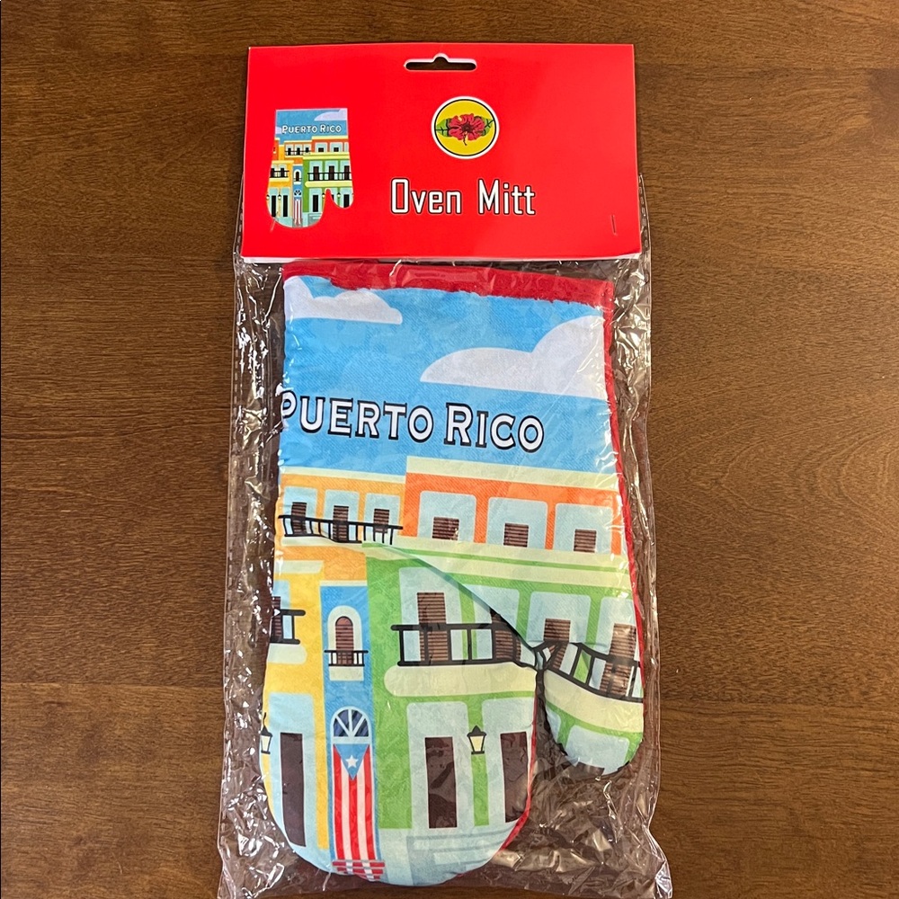 Puerto Rico Oven Mitt